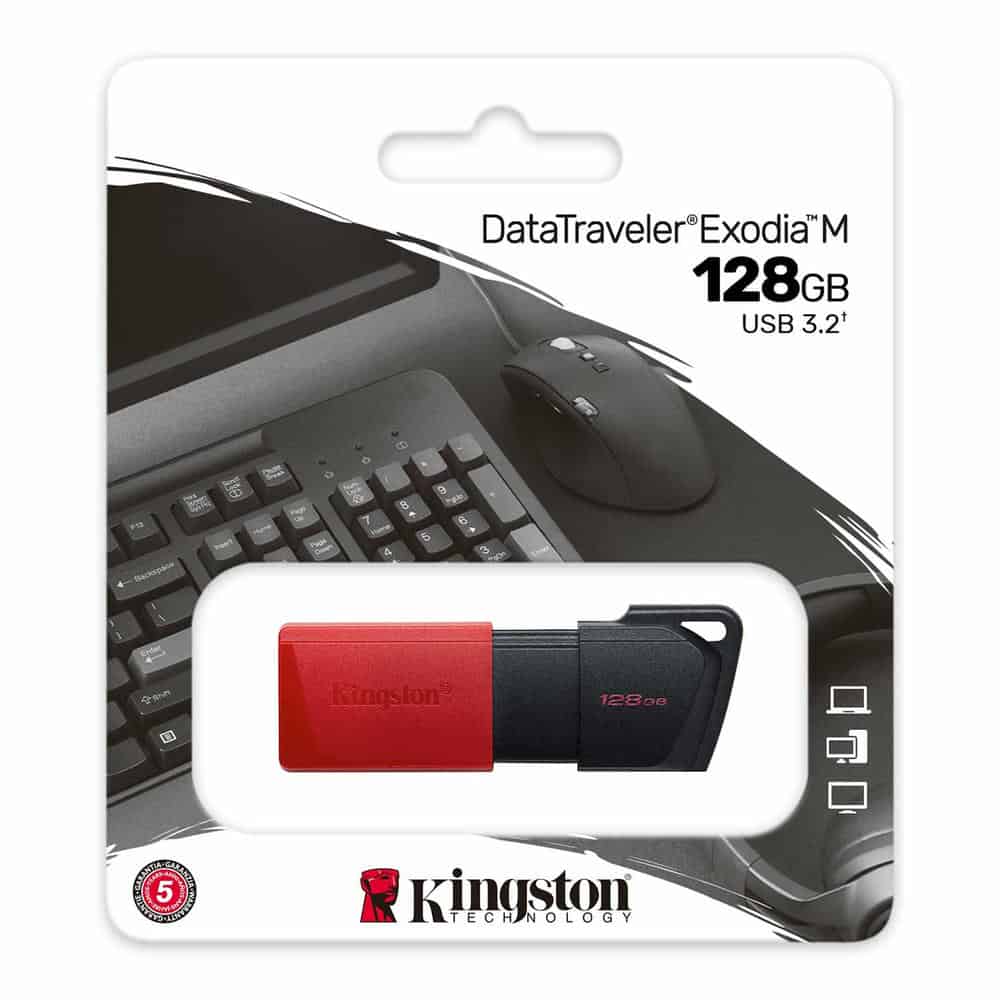 (image for) Kingston 128GB USB3.2 DataTraveler Exodia M Pen Drive